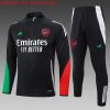 Felpa Allenamento Bambino Arsenal 2024 2025 Nero
