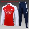 Felpa Allenamento Bambino Arsenal 2024 2025 Rosso Bianco