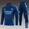 Felpa Allenamento Bambino Arsenal 2024 25 Blu