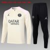 Felpa Allenamento Bambino Paris Saint Germain 2024 2025 Giallo Rosa