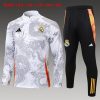Felpa Allenamento Bambino Real Madrid 2024 2025 Grigio