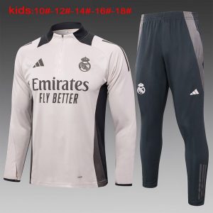 Felpa Allenamento Bambino Real Madrid 2024 2025 Rosa