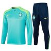 Felpa Allenamento Brasile 2024 2025 Verde