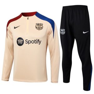Felpa Allenamento FC Barcellona 2024 2025 Giallo Blu