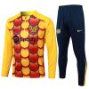 Felpa Allenamento FC Barcellona 2024 2025 Giallo Rosso