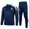 Felpa Allenamento Francia 24 2025 Blu