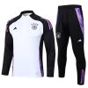 Felpa Allenamento Germania 2024 2025 Bianco Nero