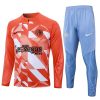 Felpa Allenamento Inter Milan 2024 2025 Arancione Bianco