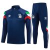 Felpa Allenamento Italia 2024 2025 Blu
