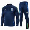 Felpa Allenamento Italia 24 2025 Blu