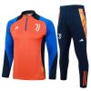 Felpa Allenamento Juventus 2024 2025 Arancione Blu