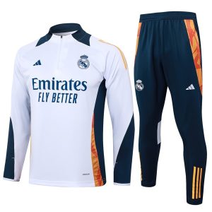 Felpa Allenamento Real Madrid 2024 2025 Bianco