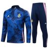 Felpa Allenamento Real Madrid 2024 2025 Blu