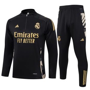 Felpa Allenamento Real Madrid 2024 25 Nero