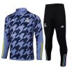 Felpa Allenamento Real Madrid 2024 25 Nero Grigio