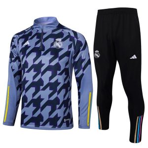 Felpa Allenamento Real Madrid 2024 25 Nero Grigio