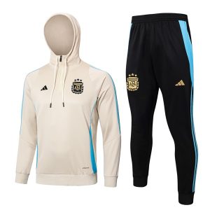 Felpa Cappuccio Argentina 2024 2025 Giallo