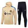 Felpa Cappuccio FC Barcellona 2024 2025 Giallo