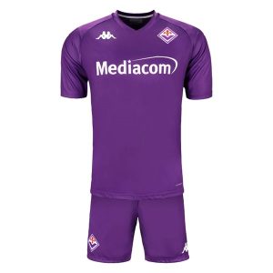 Maglia Calcio ACF Fiorentina Set Bambino Prima 2024 2025