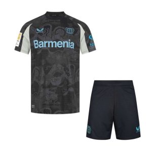 Maglia Calcio Bayer Leverkusen Set Bambino Terza 2024 2025