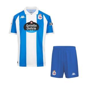 Maglia Calcio Deportivo De La Coruña Set Bambino Prima 2024 2025