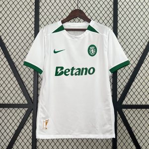 Thailandia Maglietta Calcio Away Sporting De Lisboa 2024 2025
