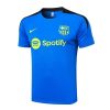 Thailandia Maglietta Calcio Formazione FC Barcellona 2024 2025 Blu Nero