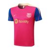 Thailandia Maglietta Calcio Formazione FC Barcellona 2024 2025 Rosso Blu