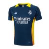 Thailandia Maglietta Calcio Formazione Real Madrid 2024 2025 Blu Giallo