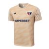 Thailandia Maglietta Calcio Formazione Sao Paulo 2024 2025 Giallo