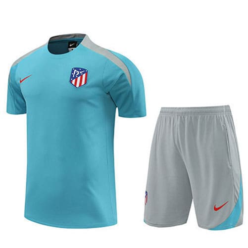 Thailandia Maglietta Calcio Formazione Set Atletico Madrid 2024 2025 Verde
