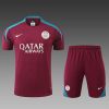 Thailandia Maglietta Calcio Formazione Set Paris Saint Germain 2024 2025 Rosso