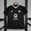 Thailandia Maglietta Calcio Pre-Partita AS Roma 2024 2025 Nero