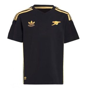 Thailandia Maglietta Calcio Pre-Partita Arsenal 2024 25 Nero