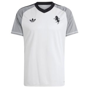 Thailandia Maglietta Calcio Pre-Partita Juventus 2024 2025 Bianco