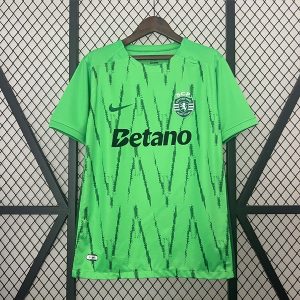 Thailandia Maglietta Calcio Terza Sporting De Lisboa 2024 2025