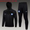 Tuta Con Cappuccio Bambino Inter Milan 2024 2025 Nero