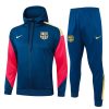 Tuta Con Cappuccio FC Barcellona 2024 2025 Blu