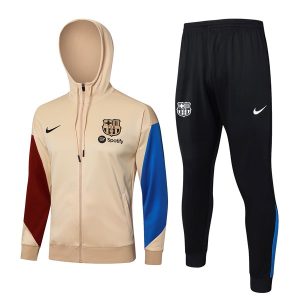 Tuta Con Cappuccio FC Barcellona 2024 2025 Giallo Blu Rosso