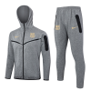 Tuta Con Cappuccio FC Barcellona 2024 25 Grigio