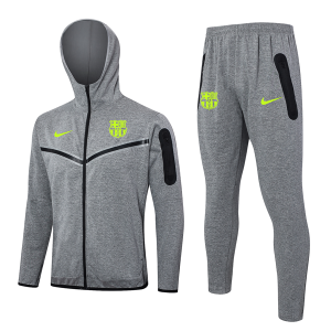 Tuta Con Cappuccio FC Barcellona 24 2025 Grigio