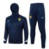 Tuta Con Cappuccio Francia 24 2025 Blu