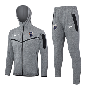 Tuta Con Cappuccio Inglaterra 2024 2025 Grigio