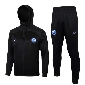 Tuta Con Cappuccio Inter Milan 2024 2025 Nero