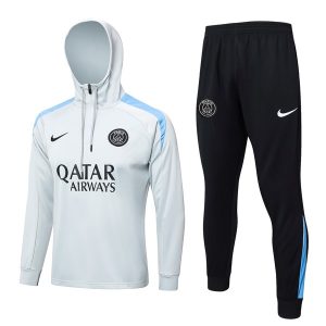 Tuta Con Cappuccio Paris Saint Germain 2024 2025 Grigio