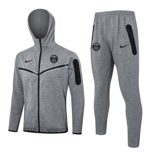 Tuta Con Cappuccio Paris Saint Germain 2024 25 Grigio