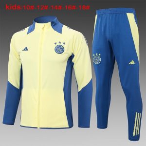Tute Calcio Bambino Ajax 2024 2025 Giallo