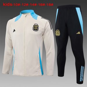 Tute Calcio Bambino Argentina 2024 2025 Giallo