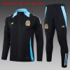 Tute Calcio Bambino Argentina 2024 2025 Nero