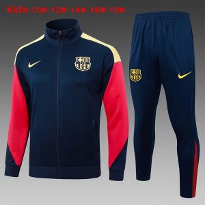 Tute Calcio Bambino FC Barcellona 2024 2025 Blu Giallo